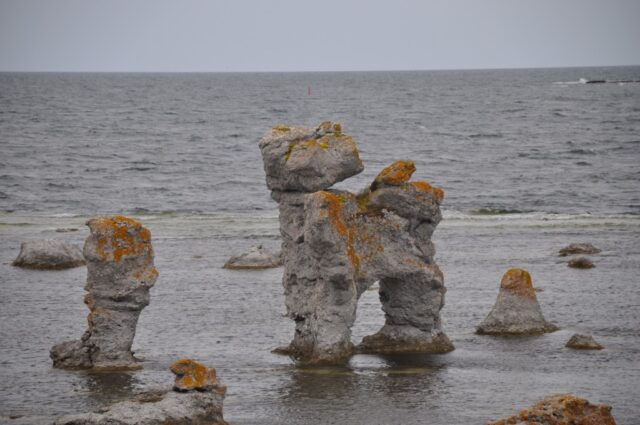 Raukar im Süden