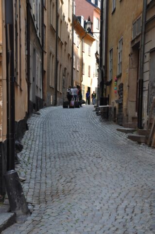 Gassen in Stockholm