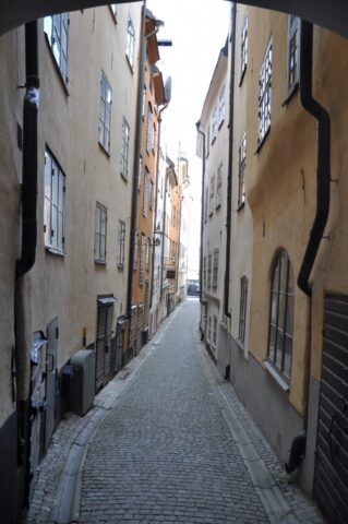 Gassen in Stockholm